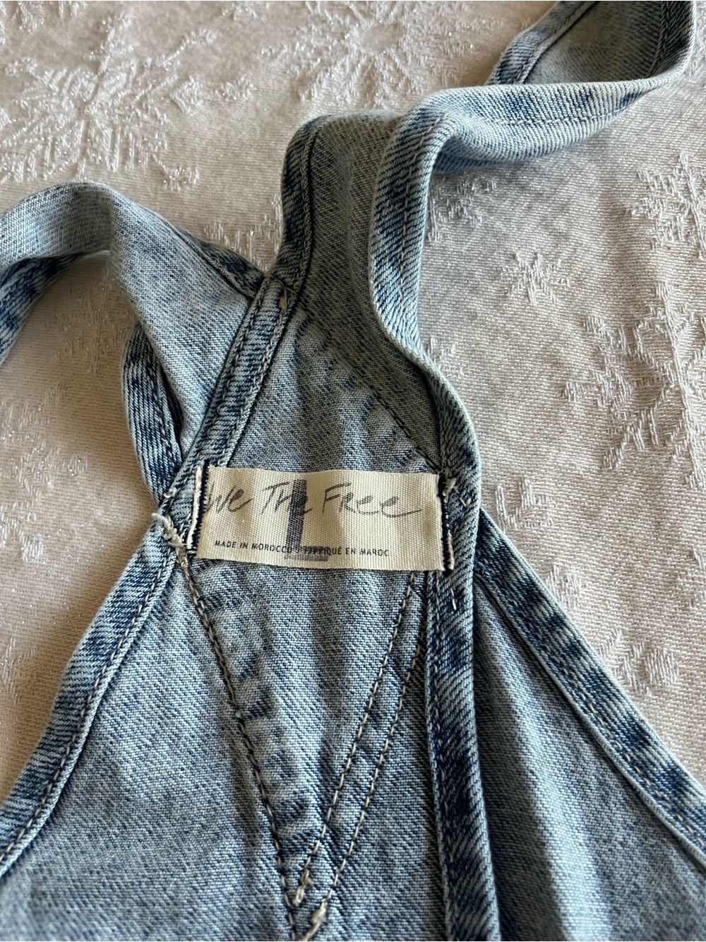 Free People We The Free Ziggy Denim Overalls - Picture 7 of 12